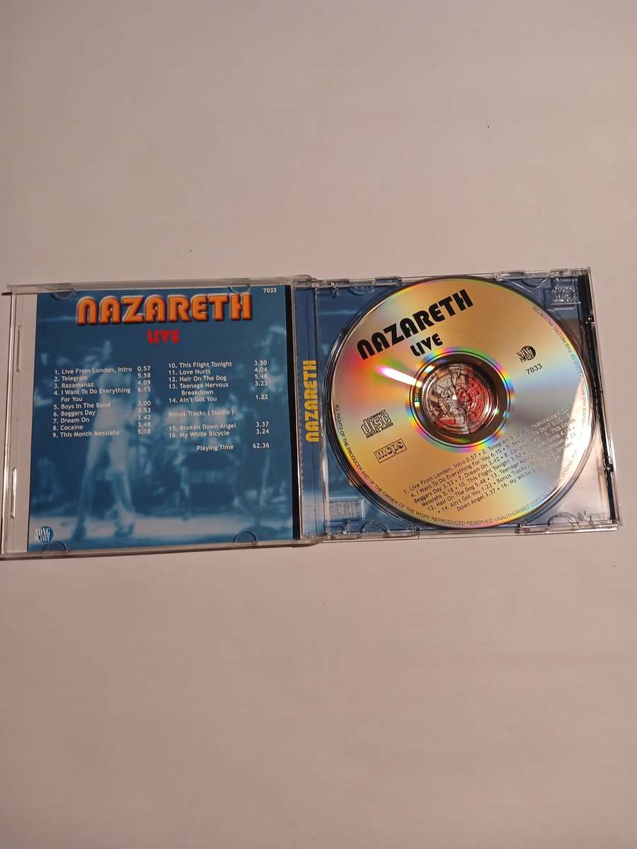 Nazareth, Live CD, EU