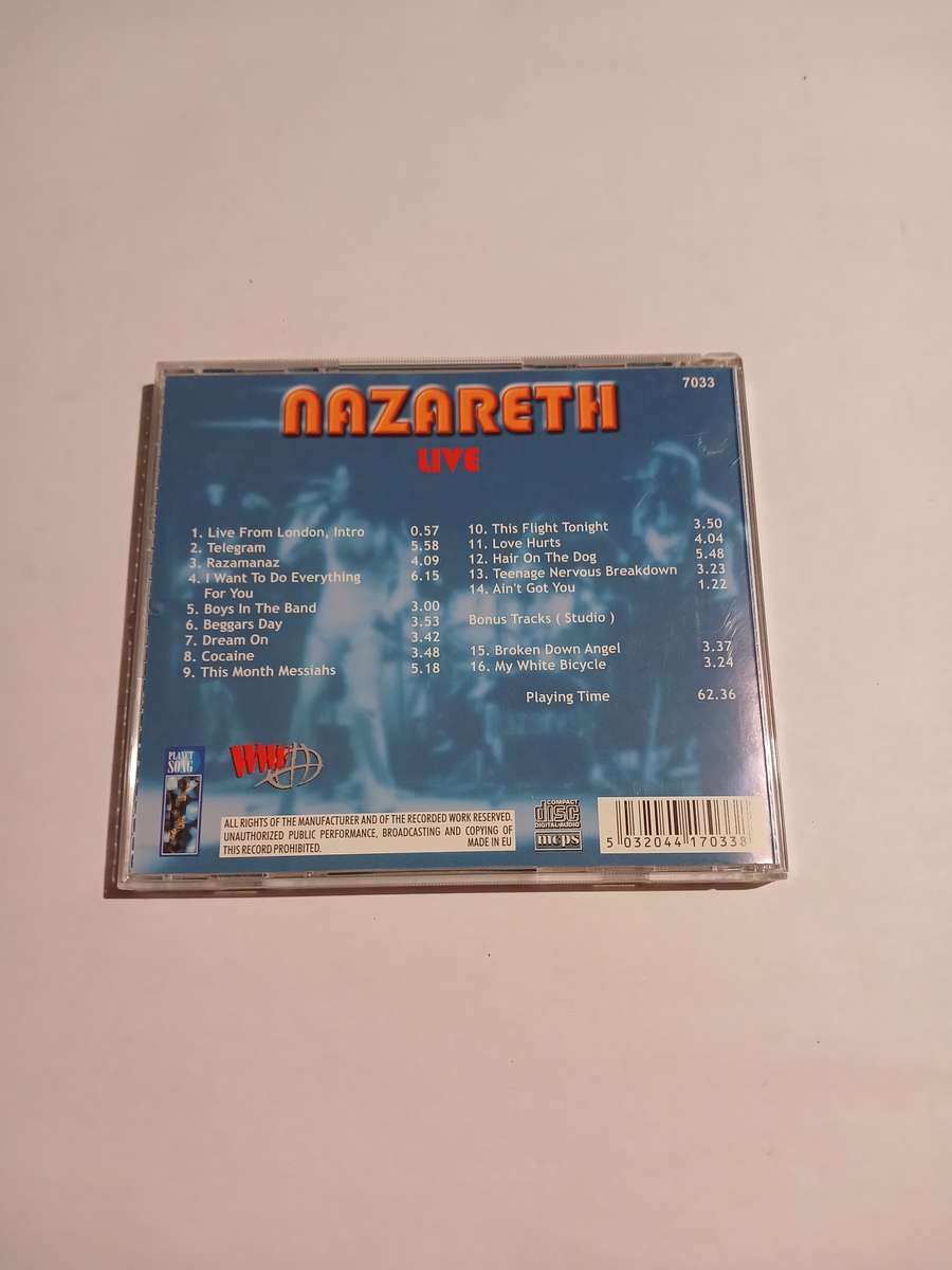 Nazareth, Live CD, EU