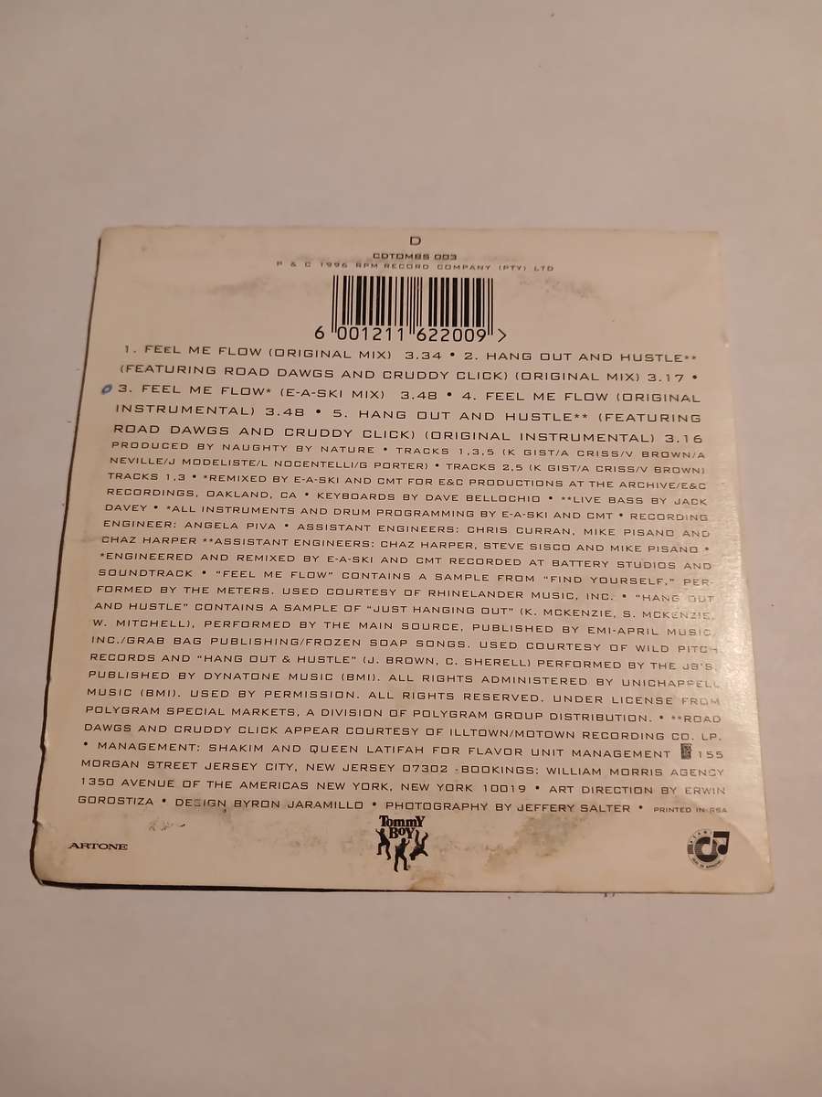 Naughty By Nature, Feel Me Flow CD single