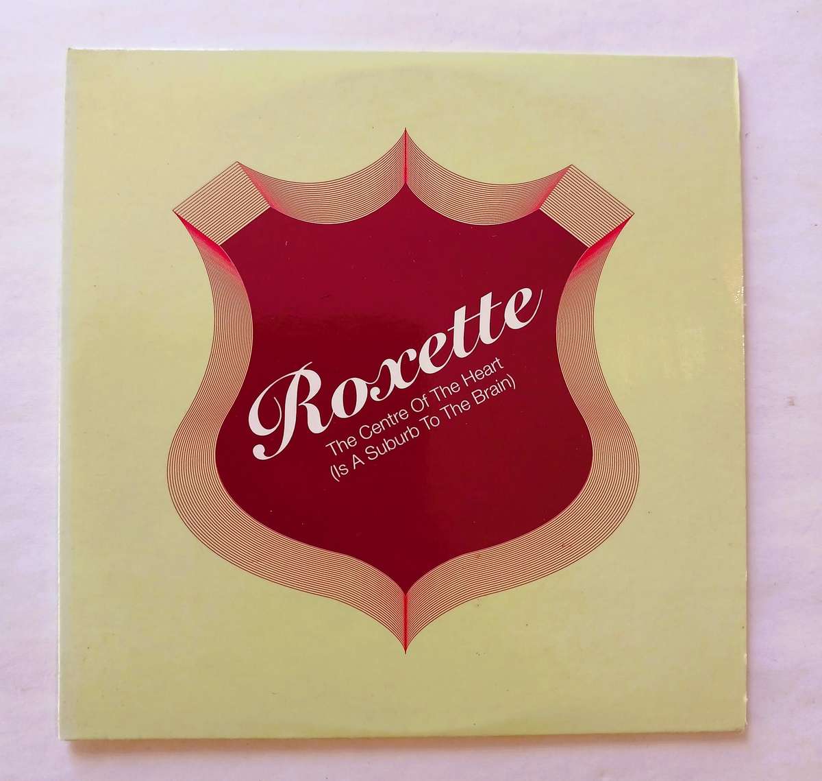 Roxette, The Centre of the Heart(Is a Suburb to the Brain) CD single, Promo, EU