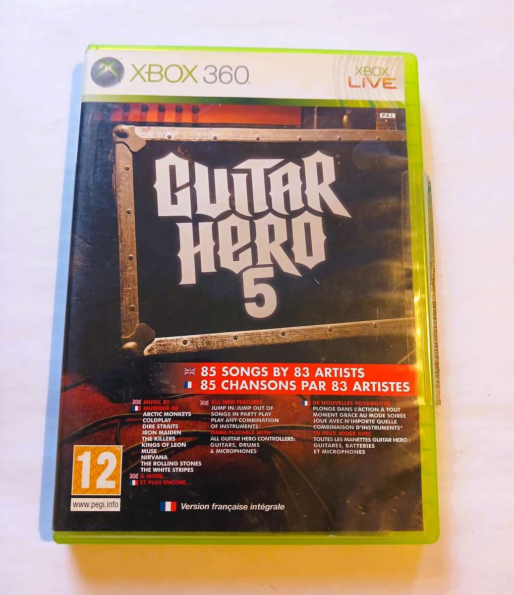 Xbox 360, Guitar Hero 5