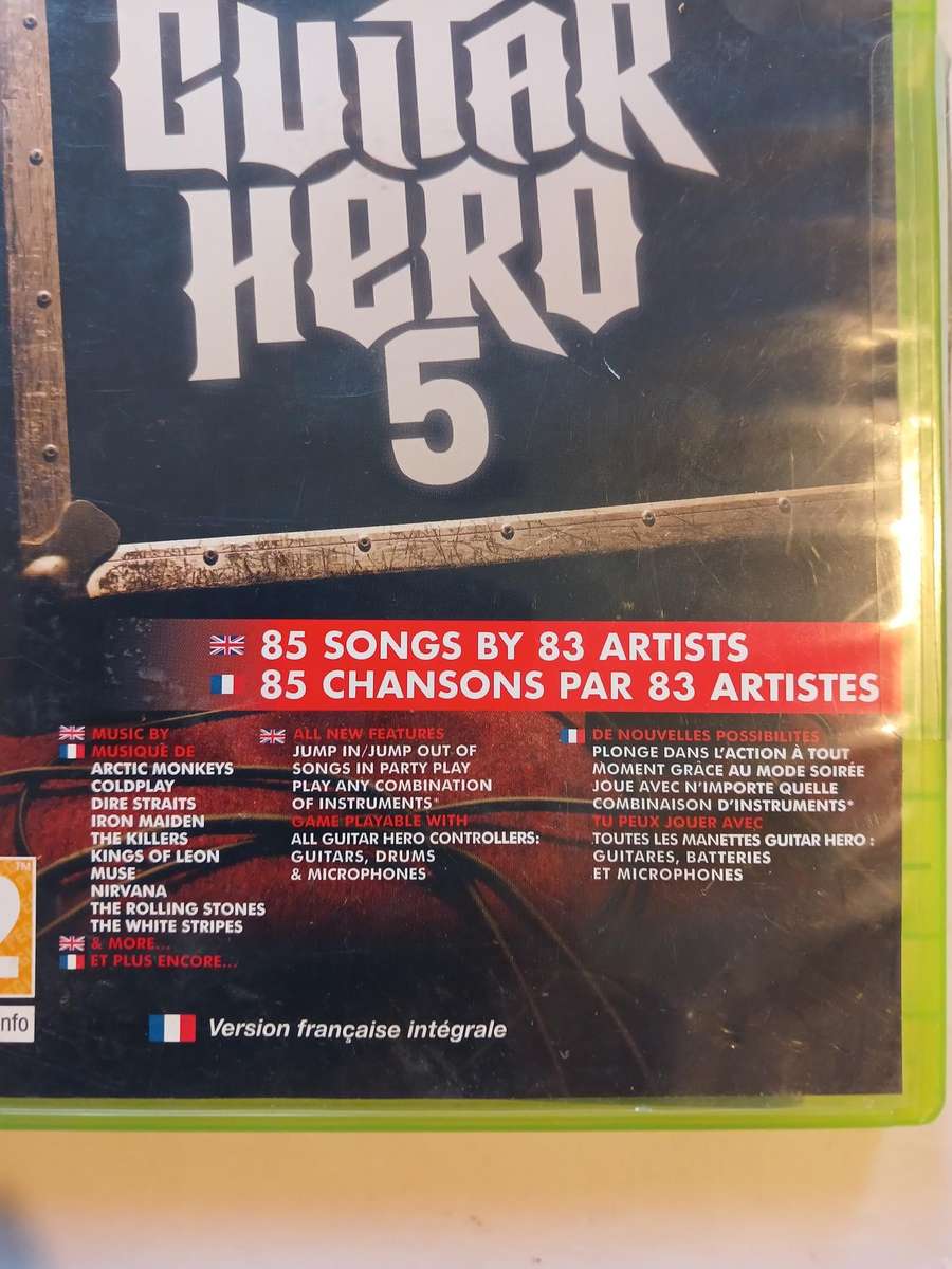 Xbox 360, Guitar Hero 5