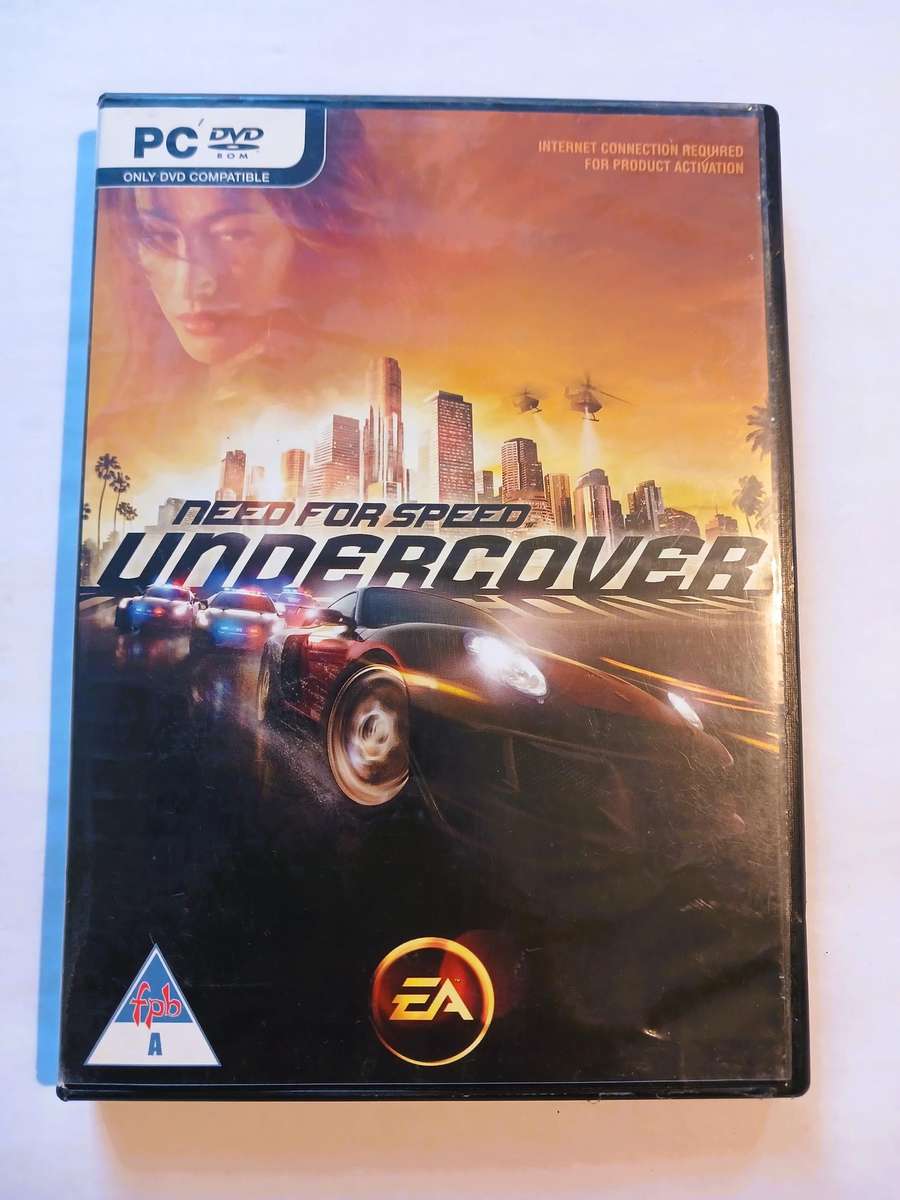 Need for Speed Undercover PC DVD