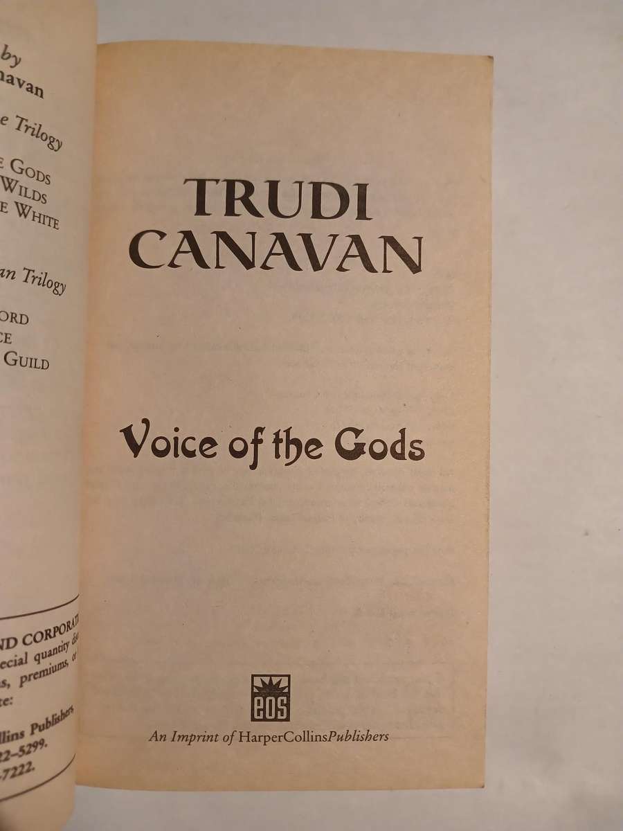 Voice of the Gods, Age of the Five: Book Three by Trudi Canavan