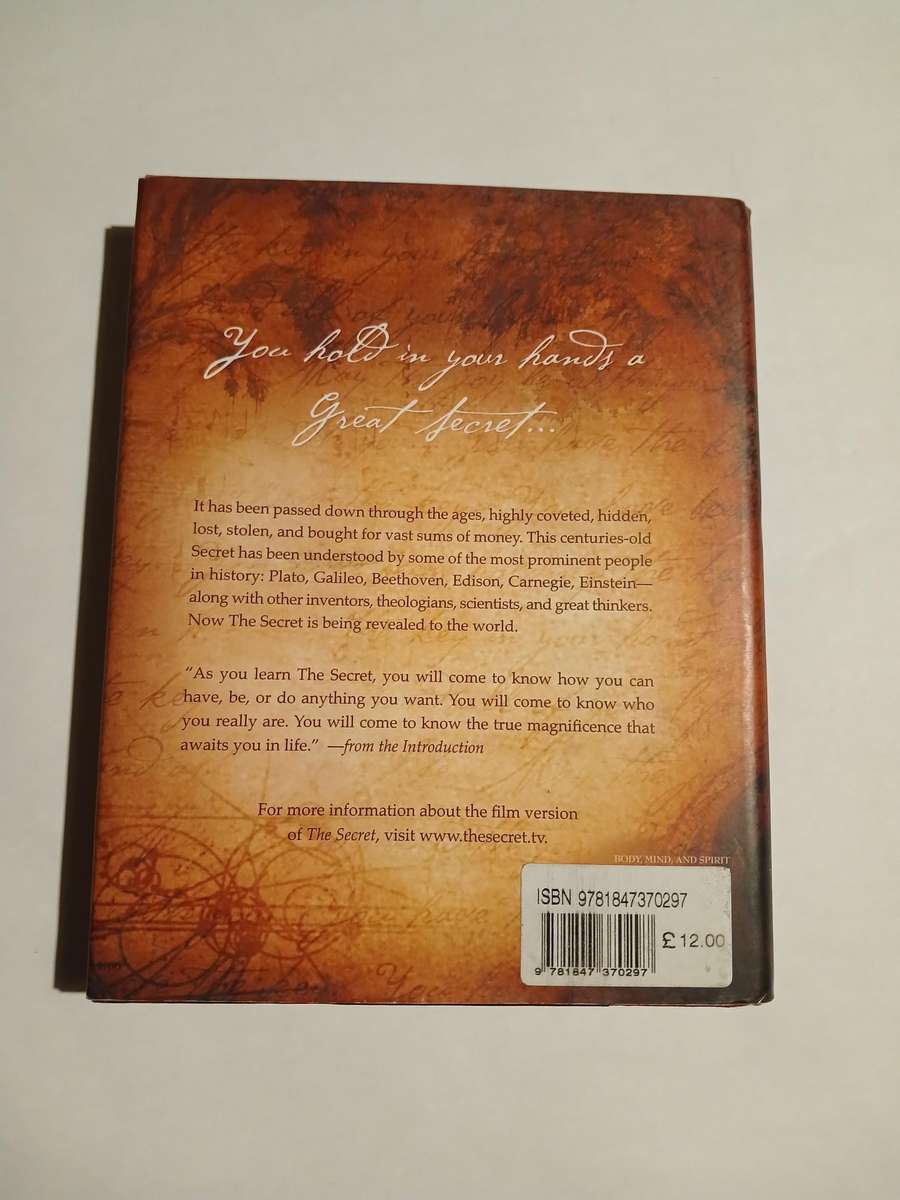 The Secret by Rhonda Byrne, Hardcover