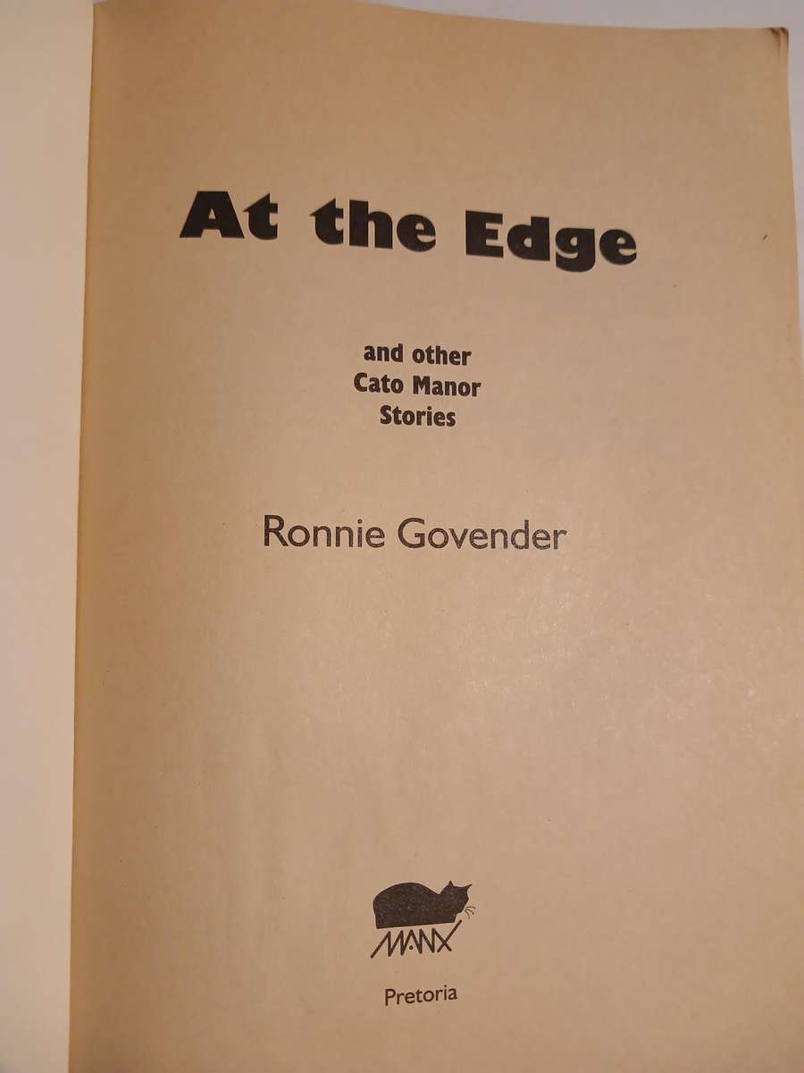 At The Edge and other Cato Manor Stories by Ronnie Govender