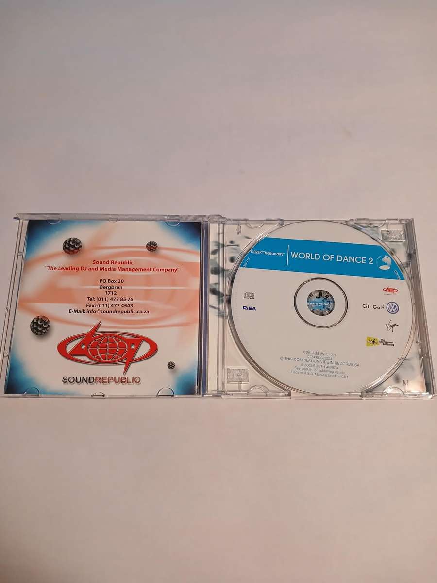 Derek 'The Bandit's World of Dance 2, CD