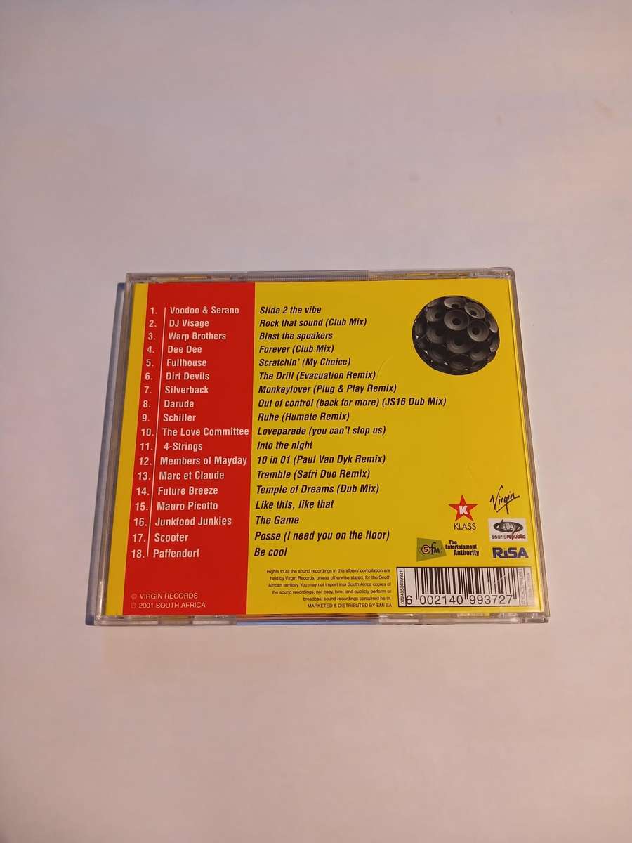 Derek 'The Bandit's World of Dance, CD