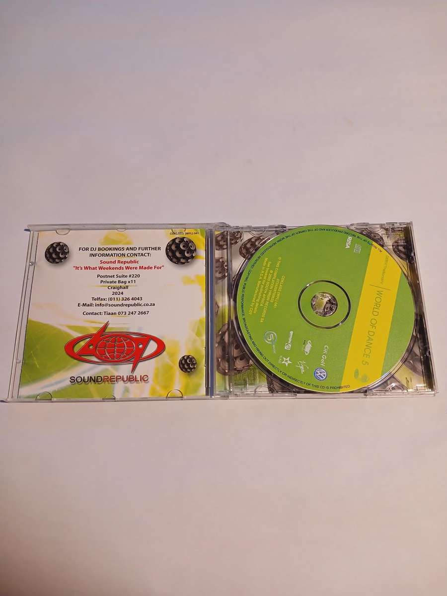 Derek 'The Bandit's World of Dance Vol. 5, CD