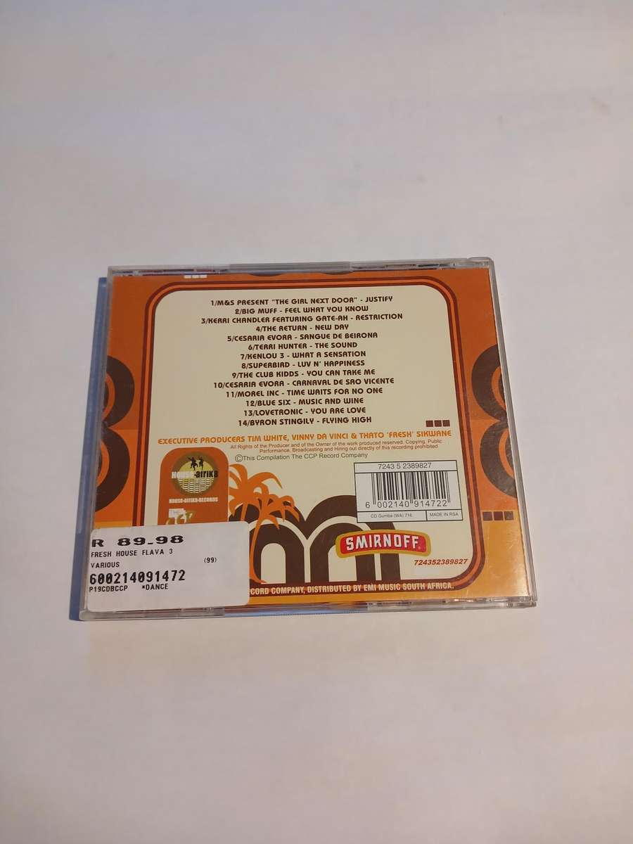 Fresh House Flava Vol. 3, mixed by DJ Fresh