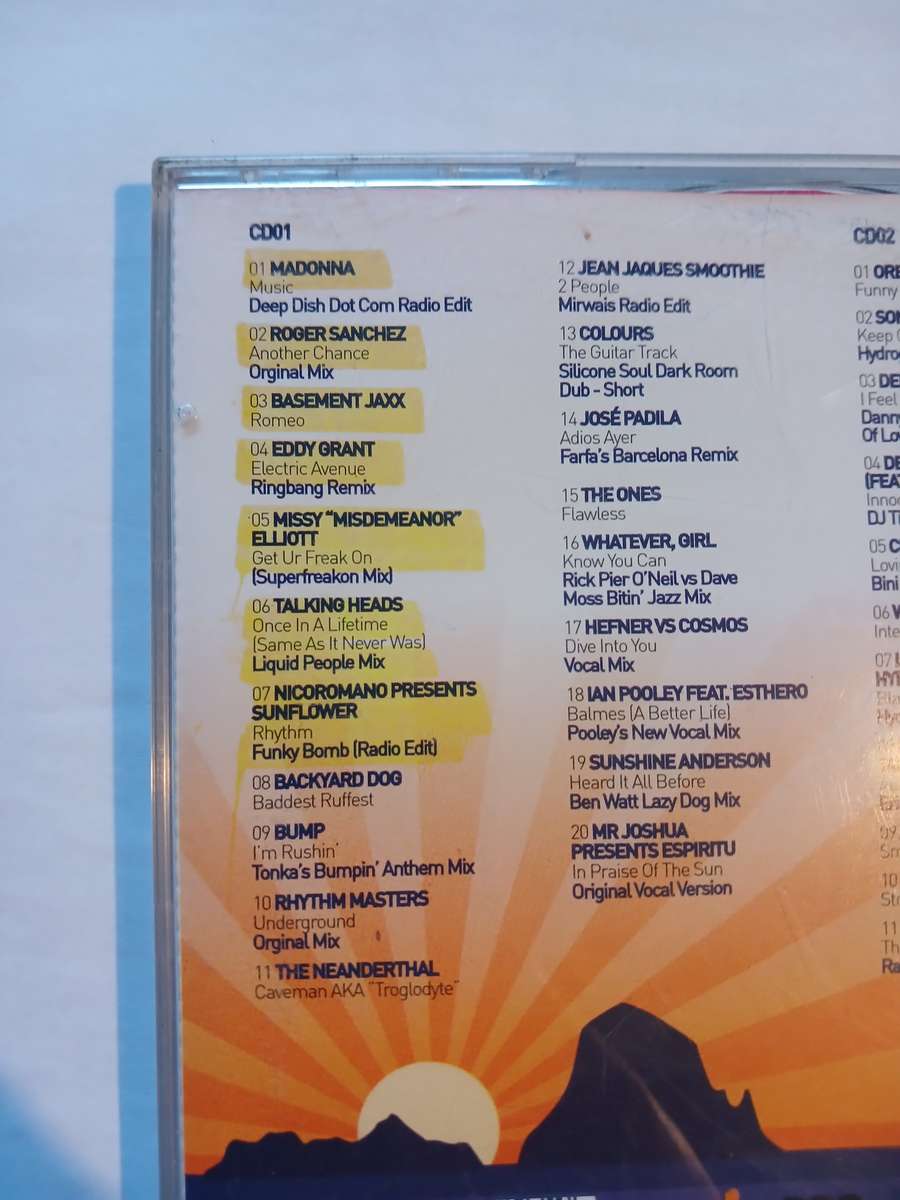 MTV Ibiza 2001, 2 x CD