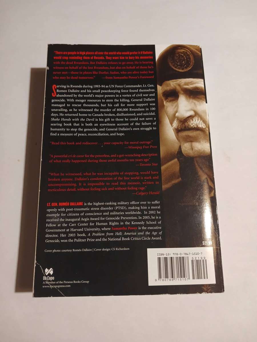 Shake Hands with the Devil by Lieutenant-General Romeo Dallaire with Major Brent Beardsley