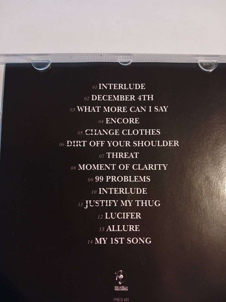 Jay-Z, The Black Album CD