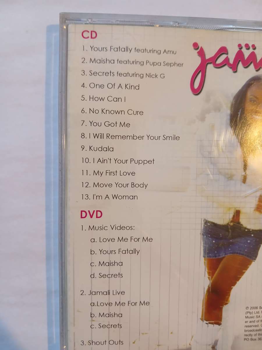 Jamali, Yours Fatally CD/DVD Special Edition