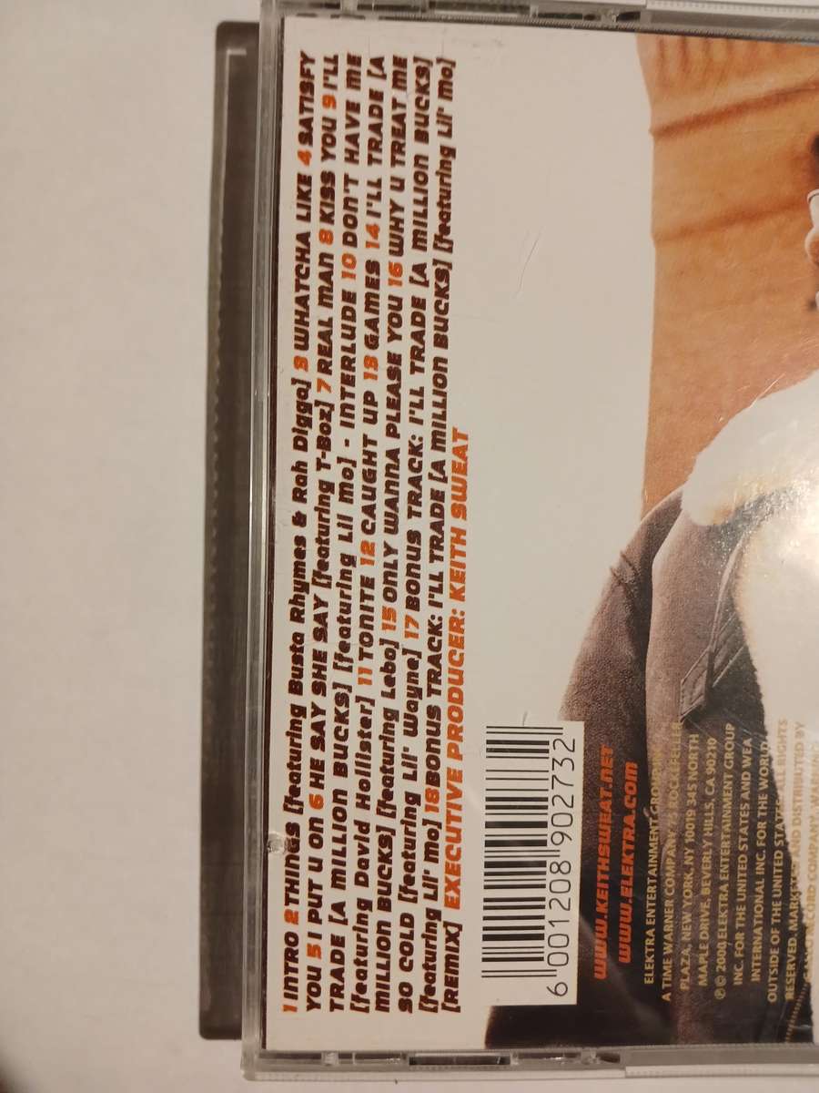 Keith Sweat, Didn't See Me Coming CD