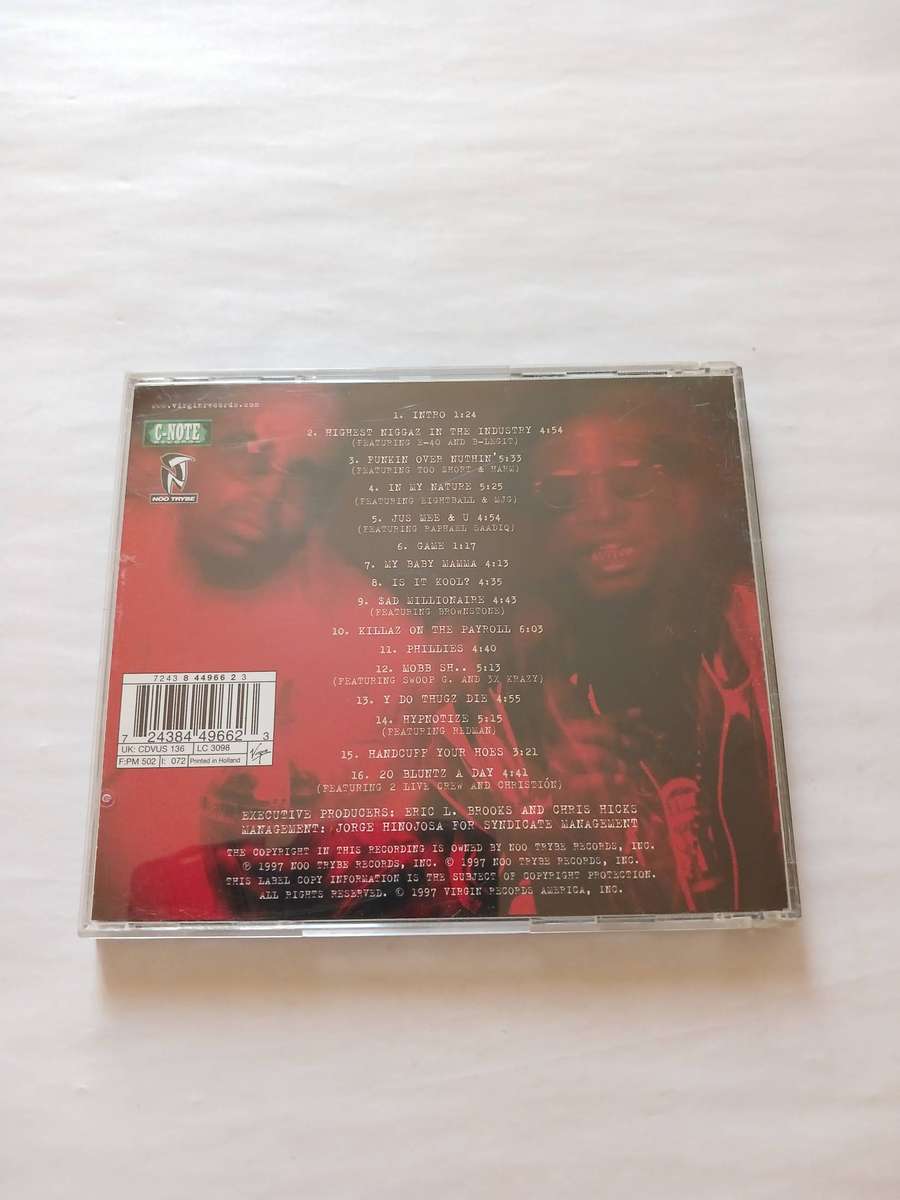 Luniz, Lunitik Muzik CD, Holland