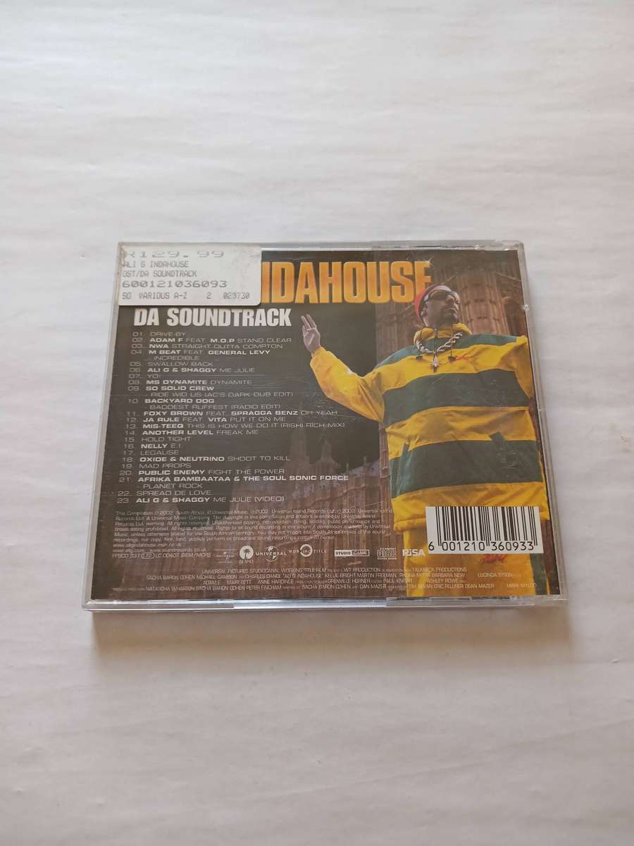 Ali G Indahouse, Da Soundtrack CD, Enhanced