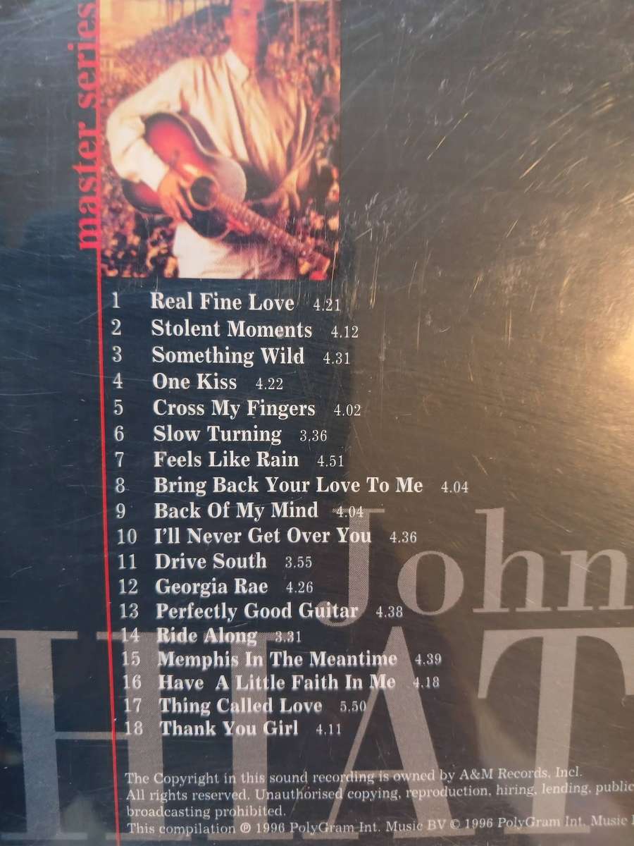 John Hiatt, John Hiatt Master Series CD
