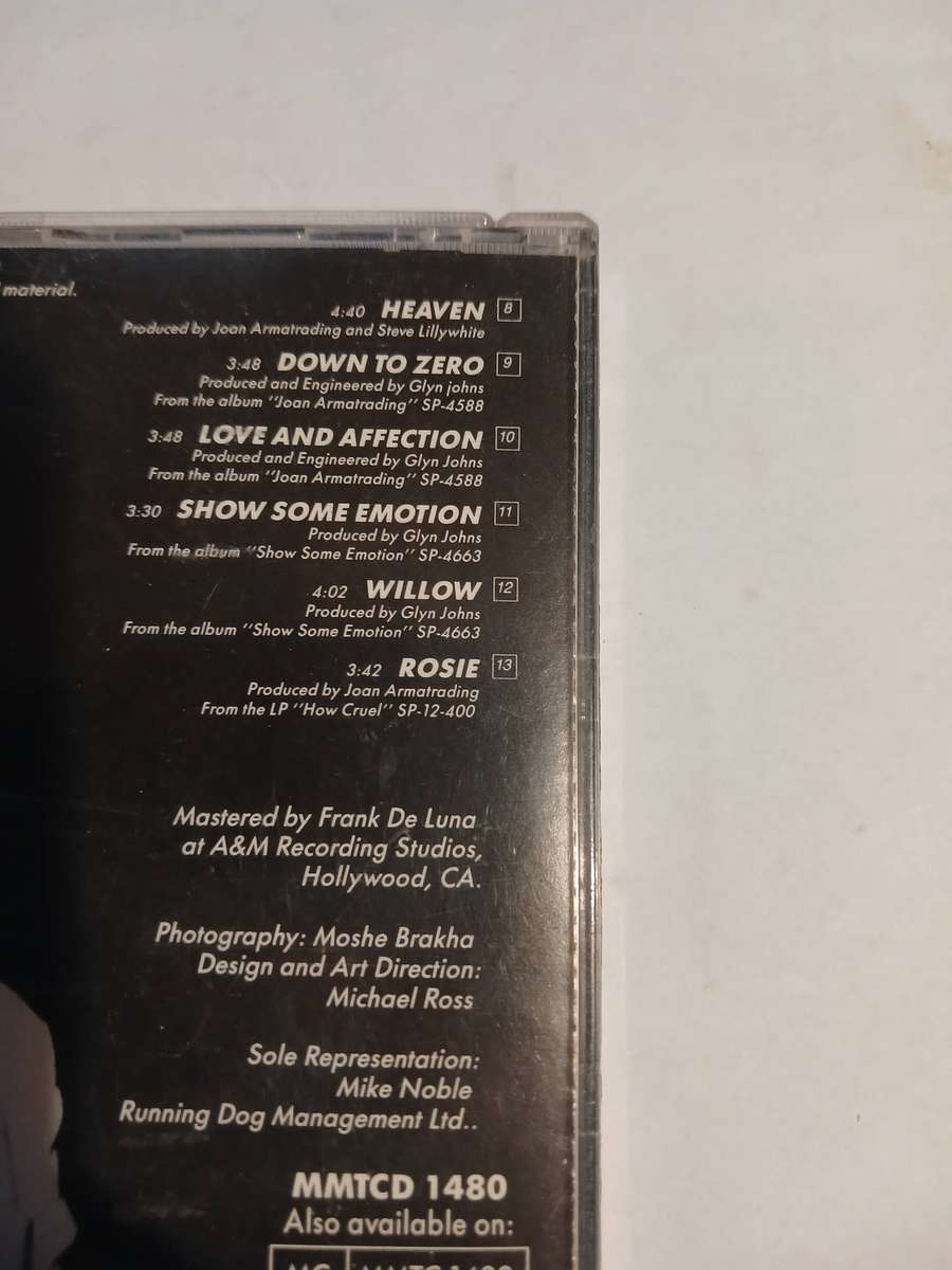 Joan Armatrading, Track Record CD