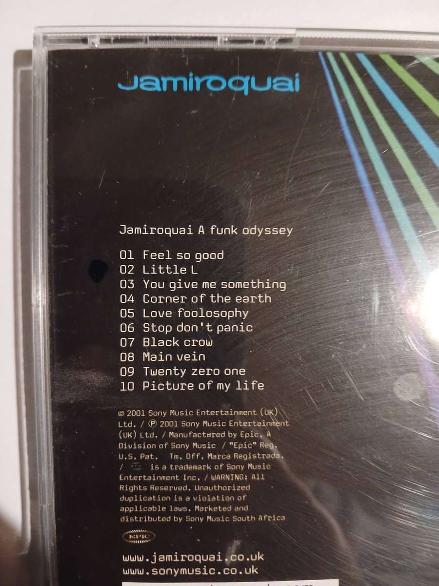 Jamiroquai, A Funk Odyssey CD