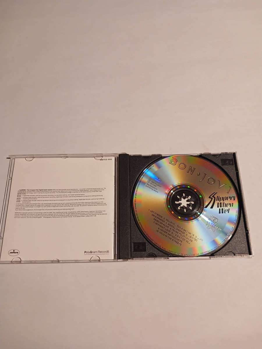 Bon Jovi, Slippery When Wet CD