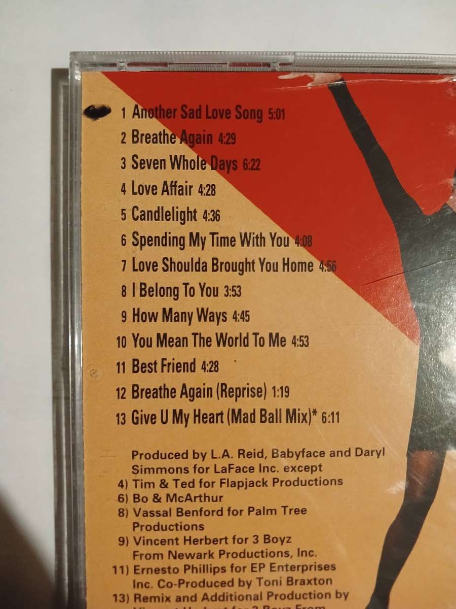 Toni Braxton, Toni Braxton CD