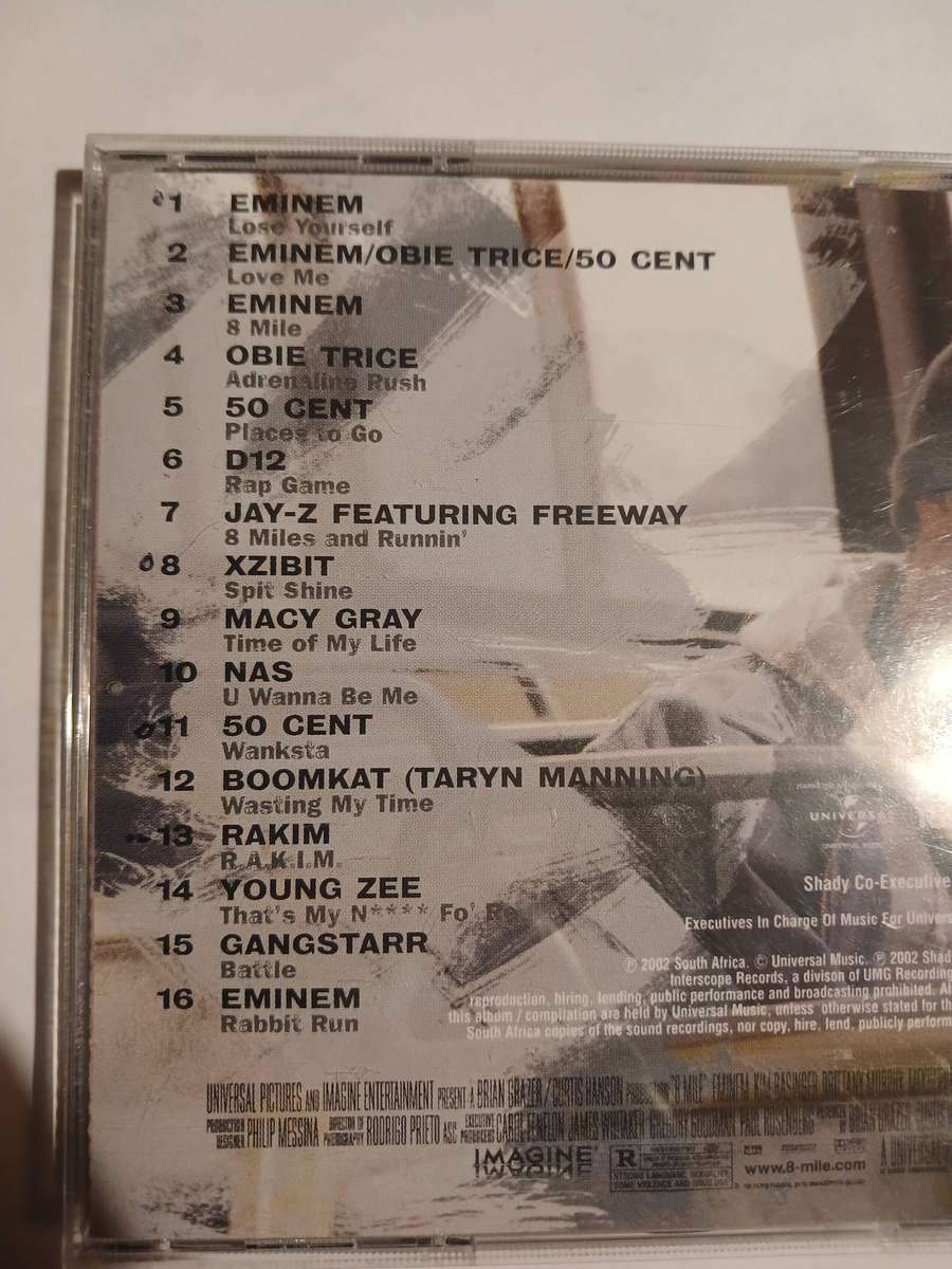 8 Mile, Motion Picture Soundtrack CD