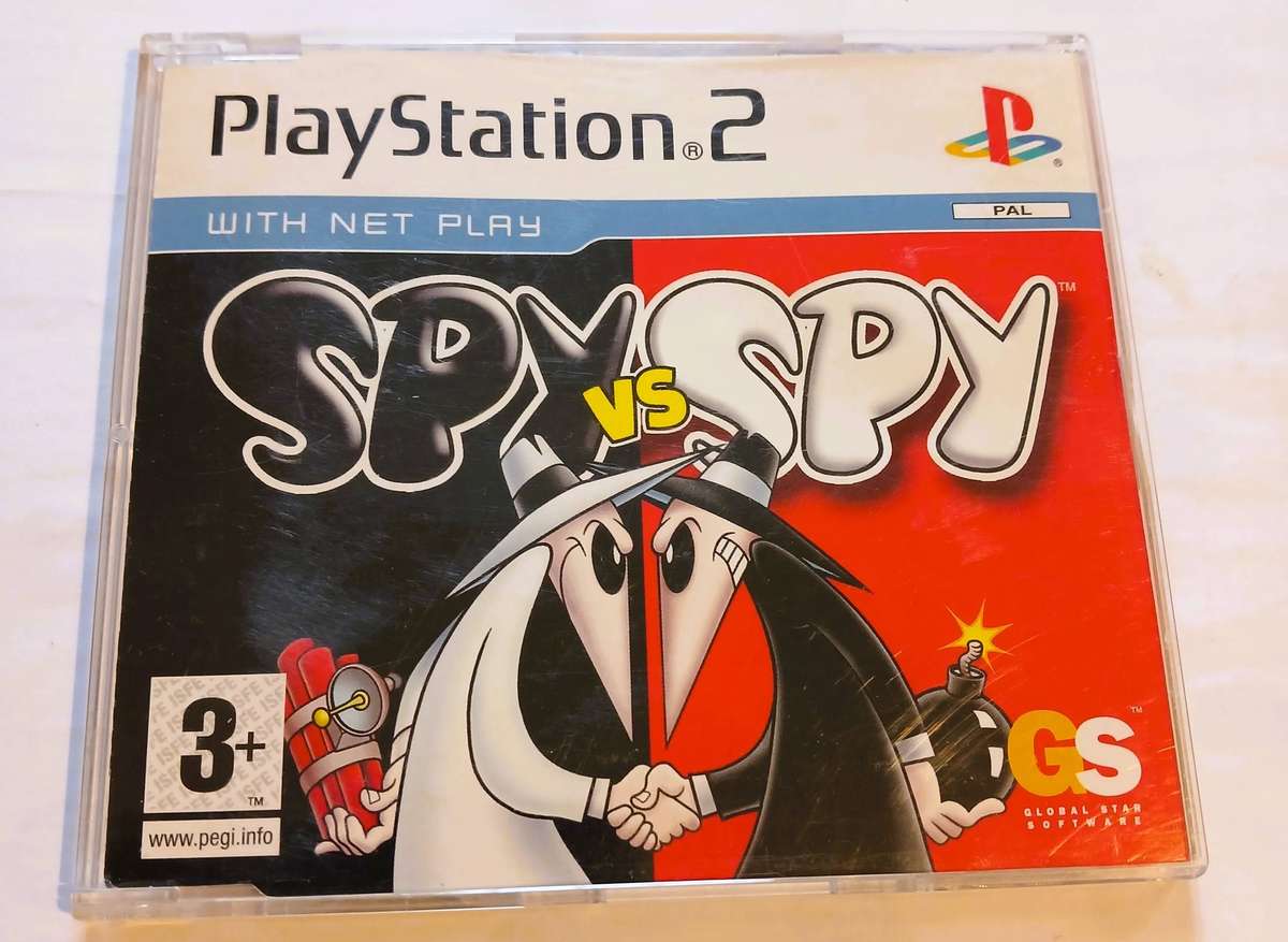 Playstation 2, PS2, Spy vs Spy