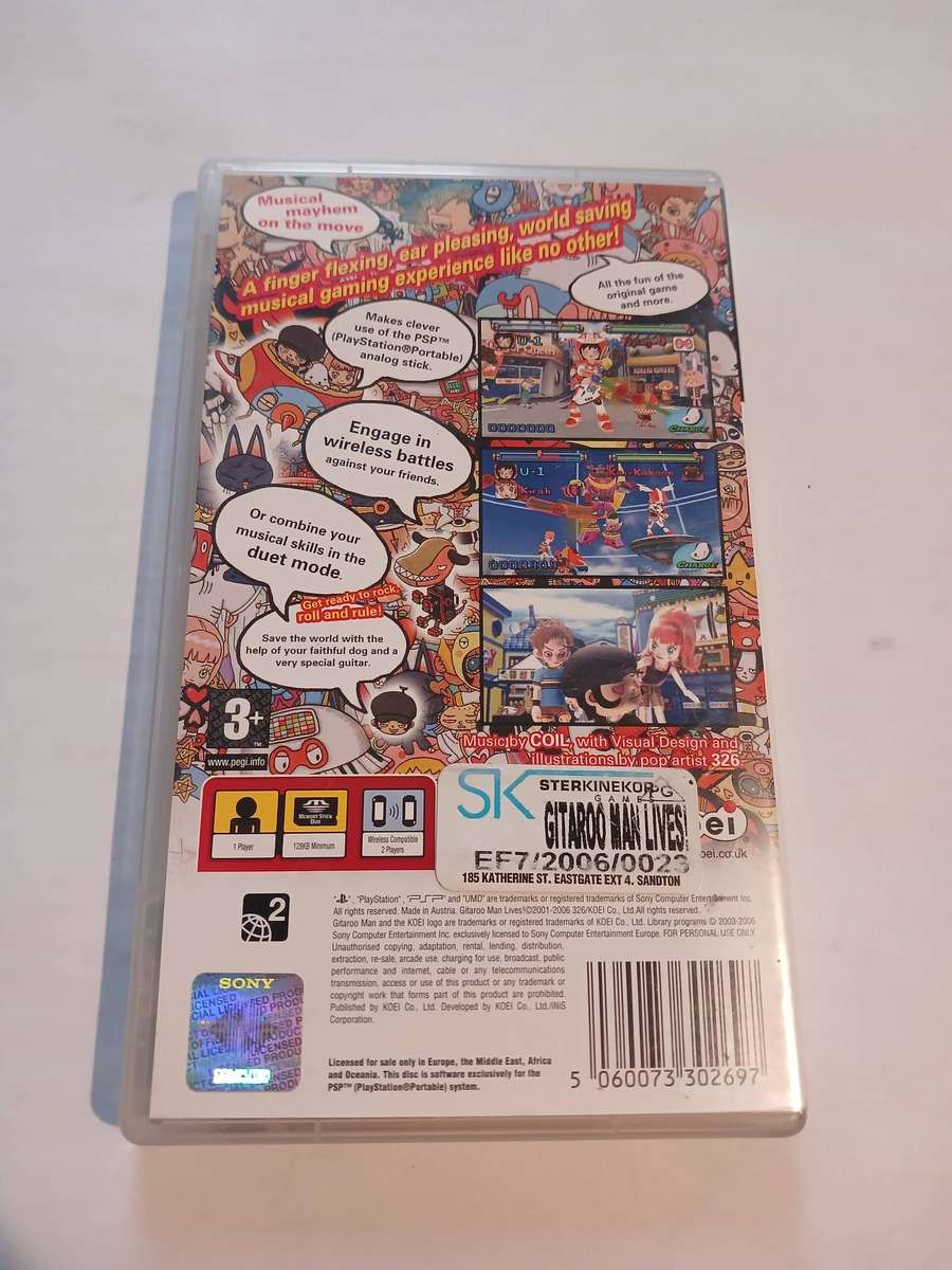 PSP, Gitaroo Man Lives!