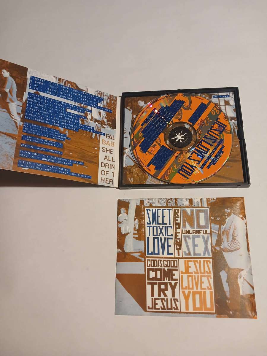 Jesus Loves You, Sweet Toxic Love CD single, Special Edition, UK