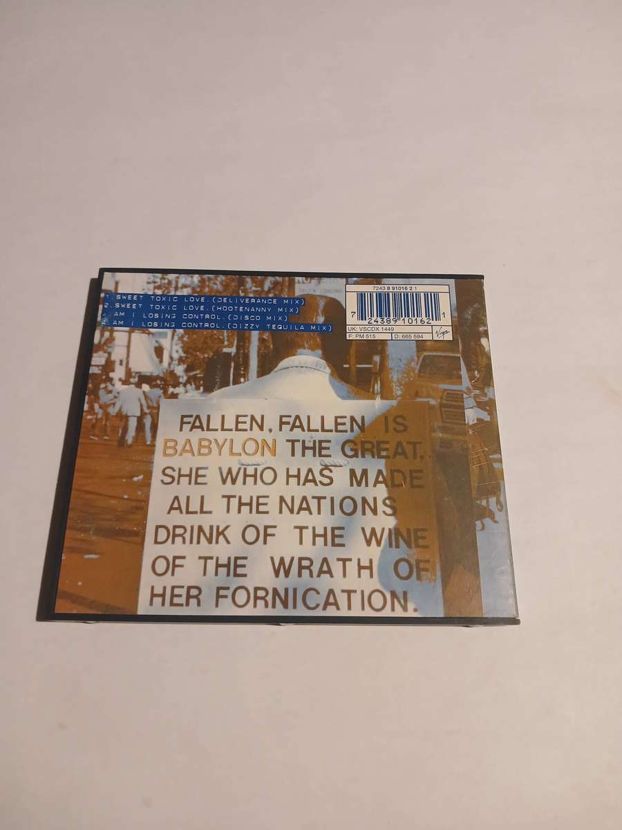 Jesus Loves You, Sweet Toxic Love CD single, Special Edition, UK