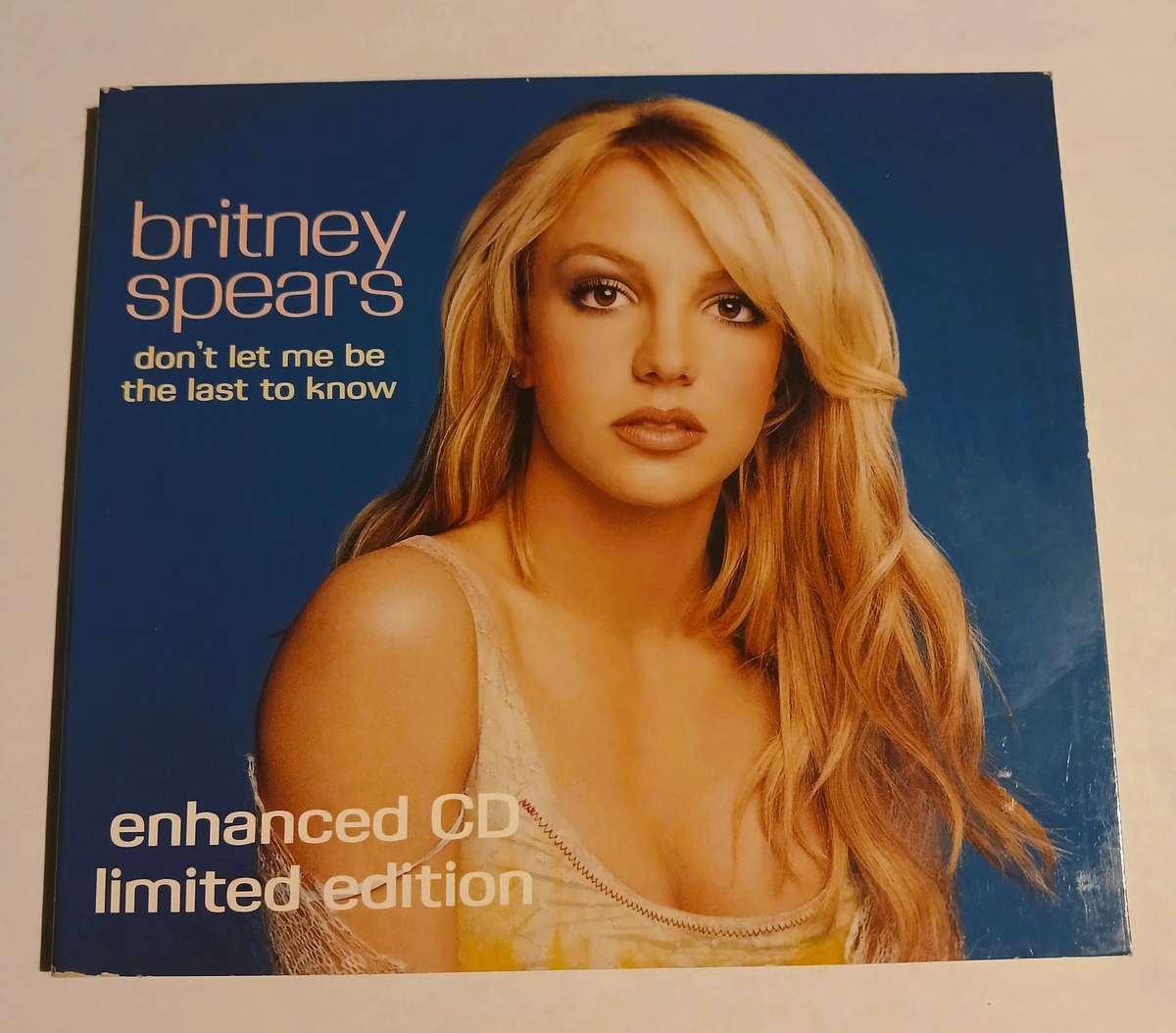 Britney Spears, Don't let me be the Last to Know CD single Enhanced, Limited Edition, UK