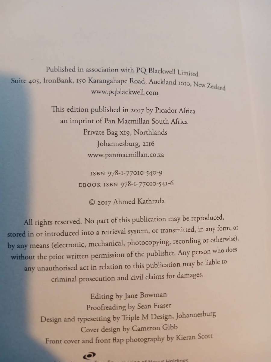 Conversations with a Gentle Soul, Ahmed Kathrada with Sahm Venter