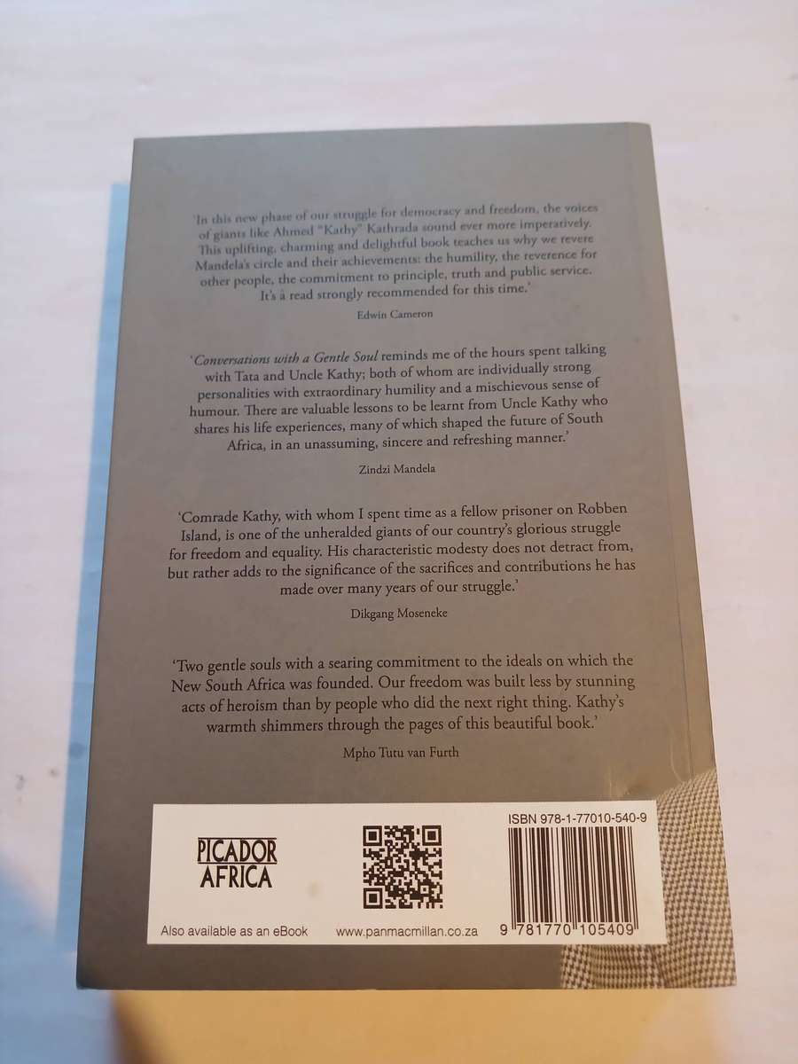 Conversations with a Gentle Soul, Ahmed Kathrada with Sahm Venter