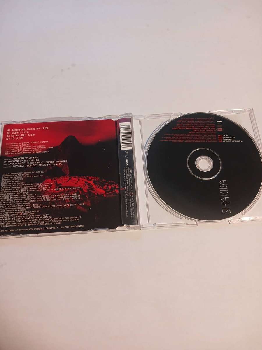 Shakira, Whenever Wherever CD single