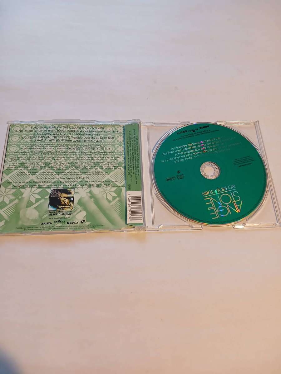 Angie Stone, No More Rain (In This Cloud) CD single