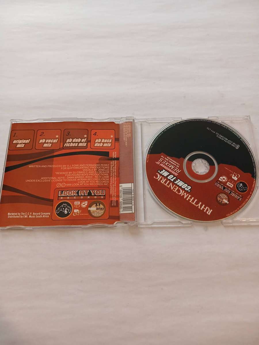 Rhythmcentric, Come to Me CD single