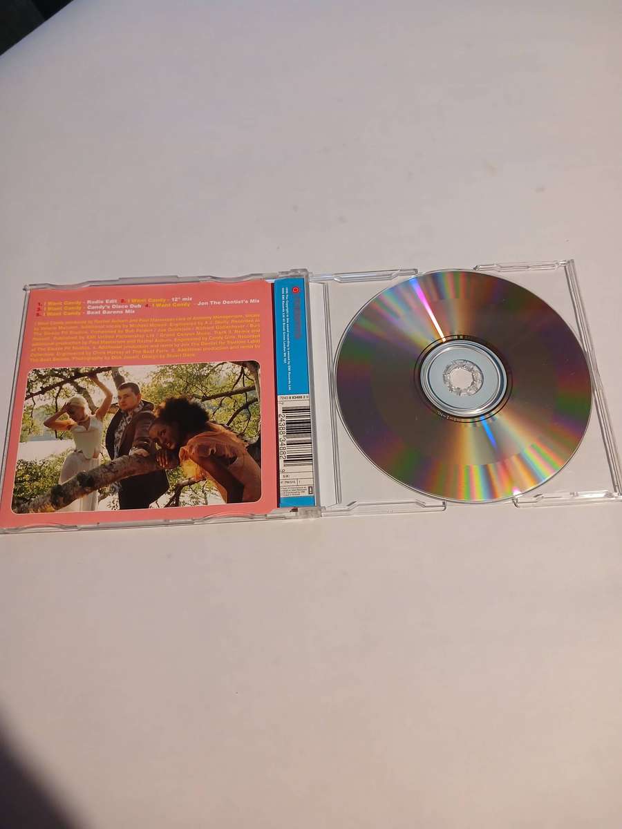 Candy Girls, I Want Candy CD single, EU