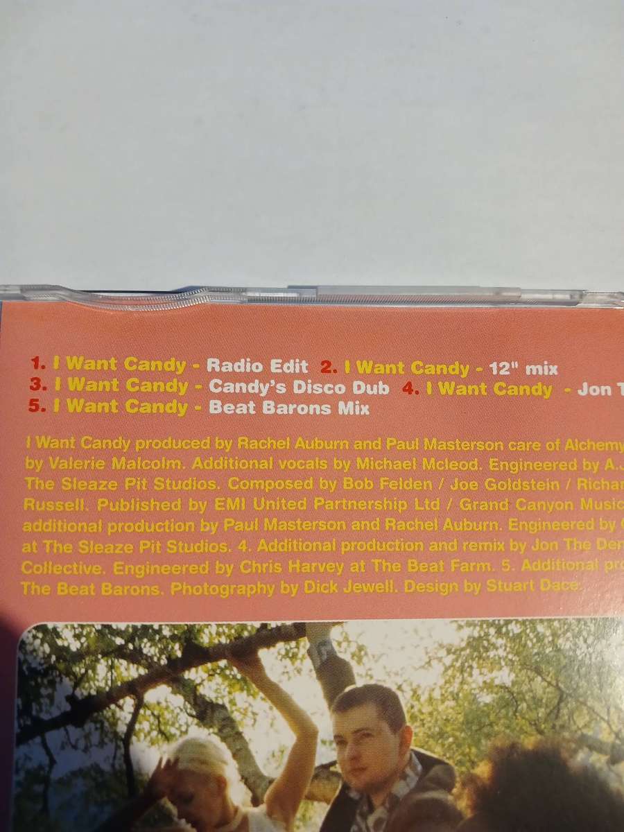 Candy Girls, I Want Candy CD single, EU