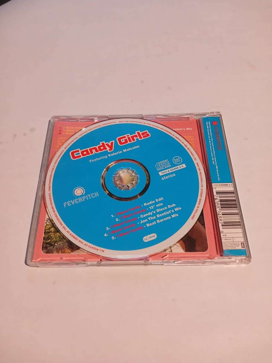 Candy Girls, I Want Candy CD single, EU