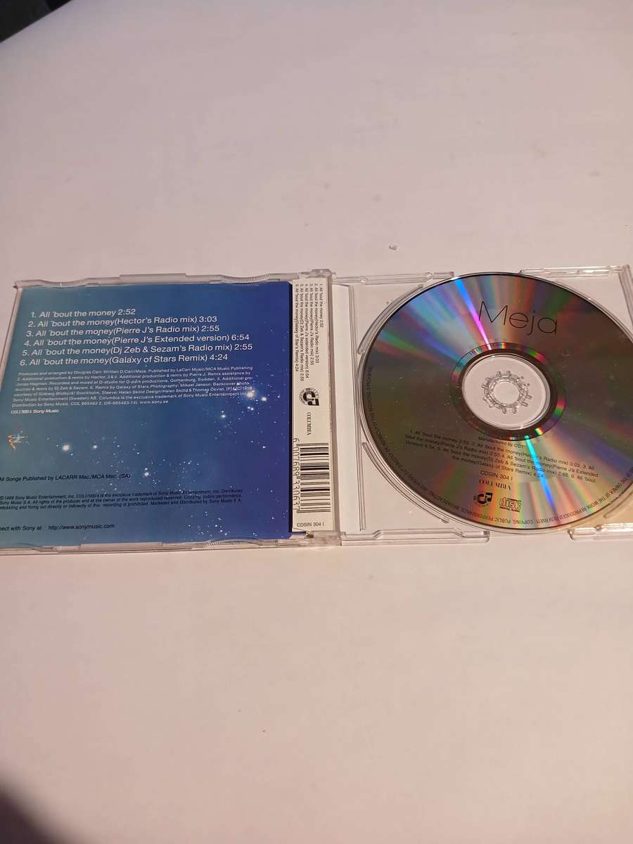 Meja, All 'bout the Money CD single