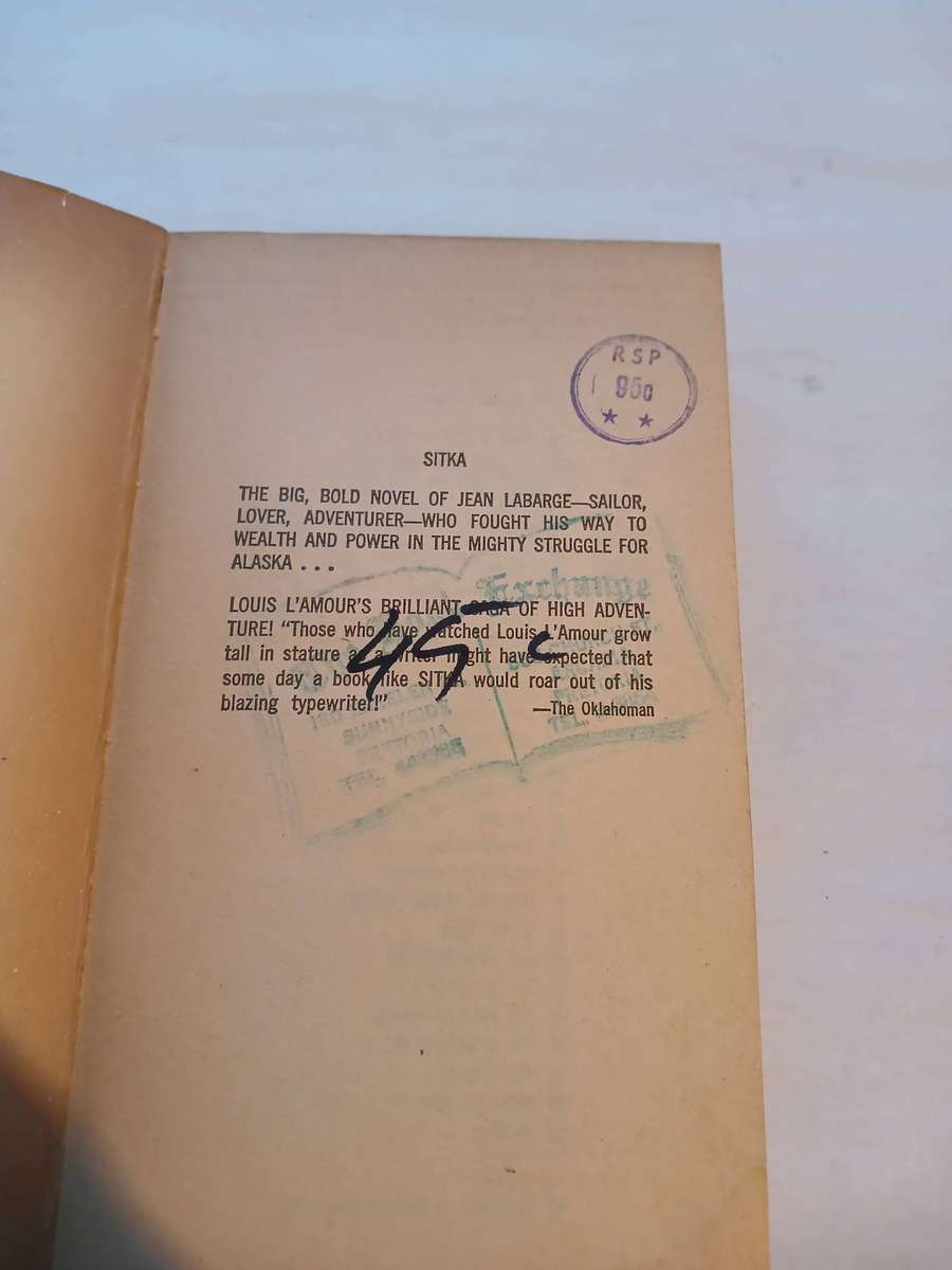 Louis L'Amour, Sitka