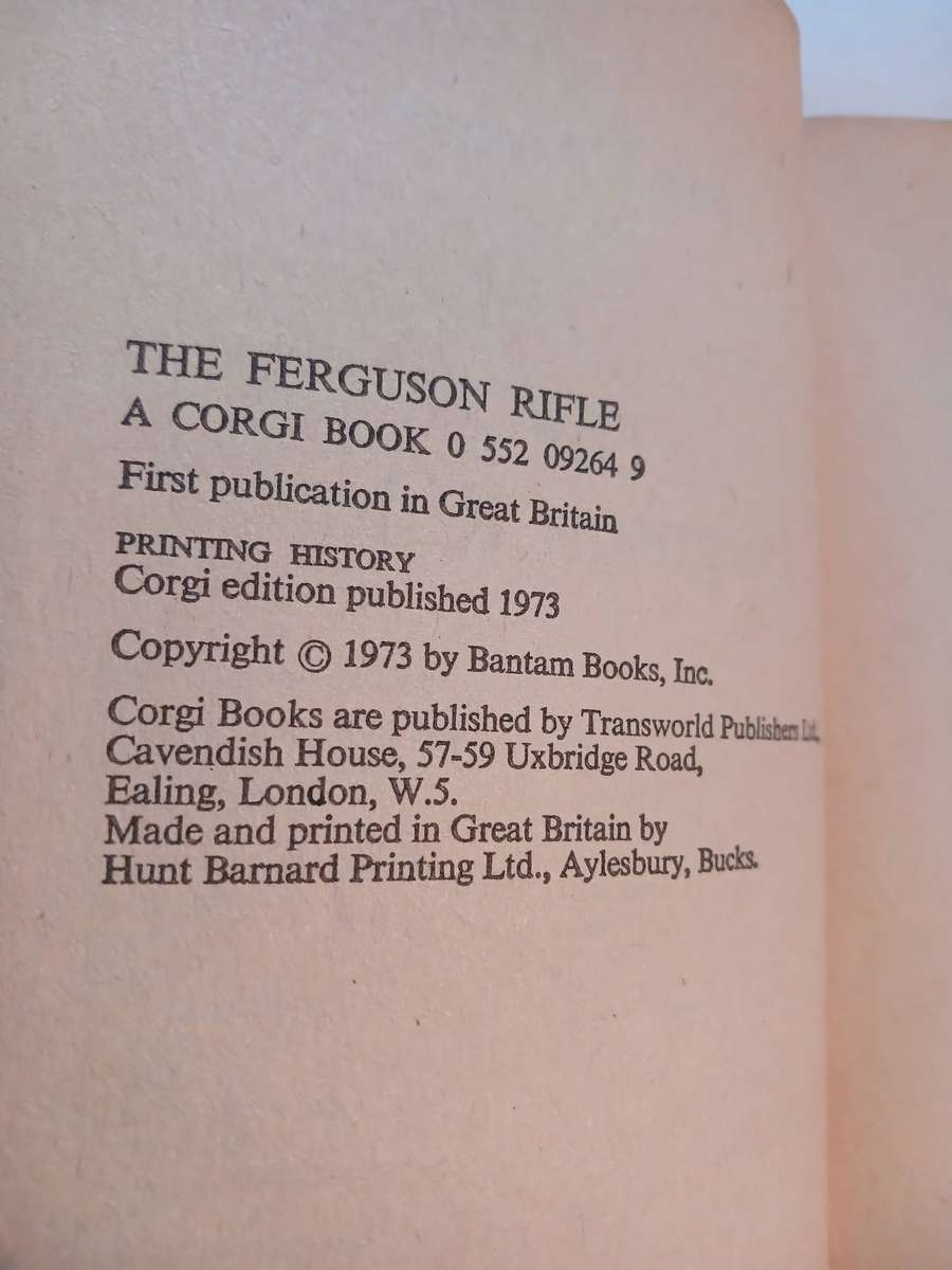 Louis L'Amour, The Ferguson Rifle