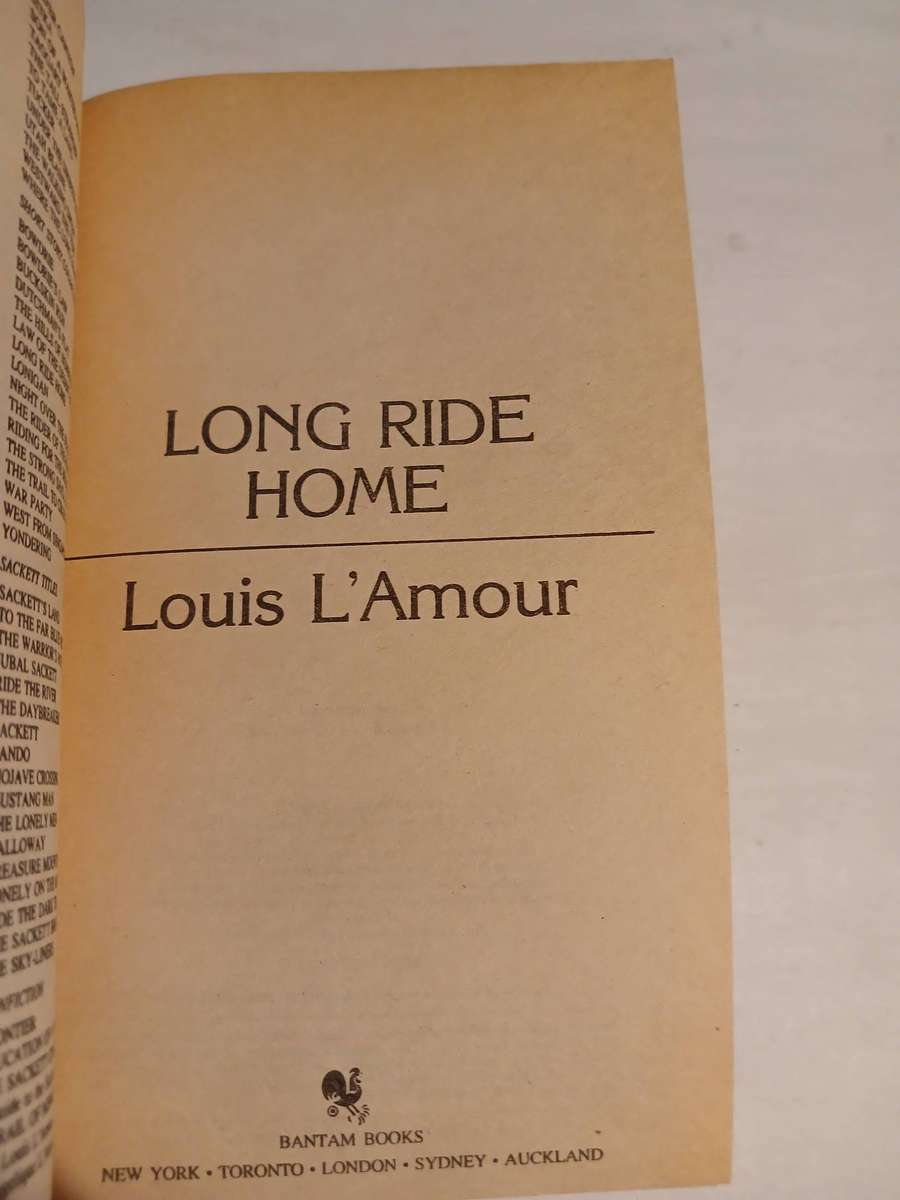 Louis L'Amour, Long Ride Home