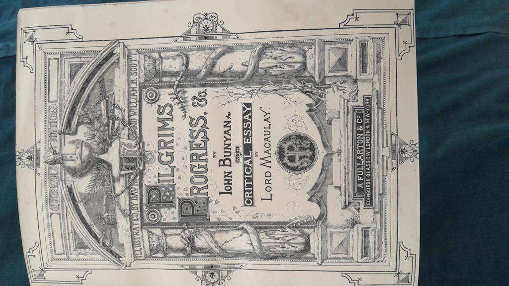 44) Pilgrimes progess/Holy war/Mr badman 1850