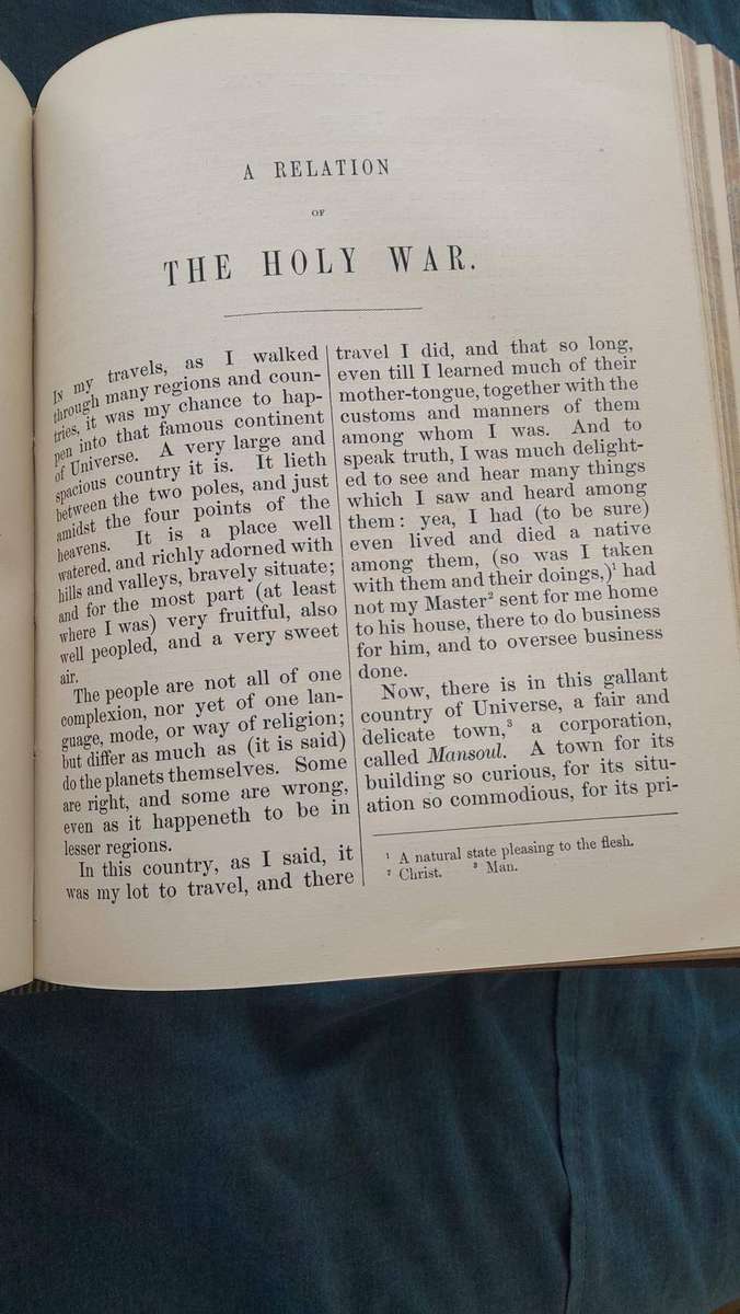 44) Pilgrimes progess/Holy war/Mr badman 1850