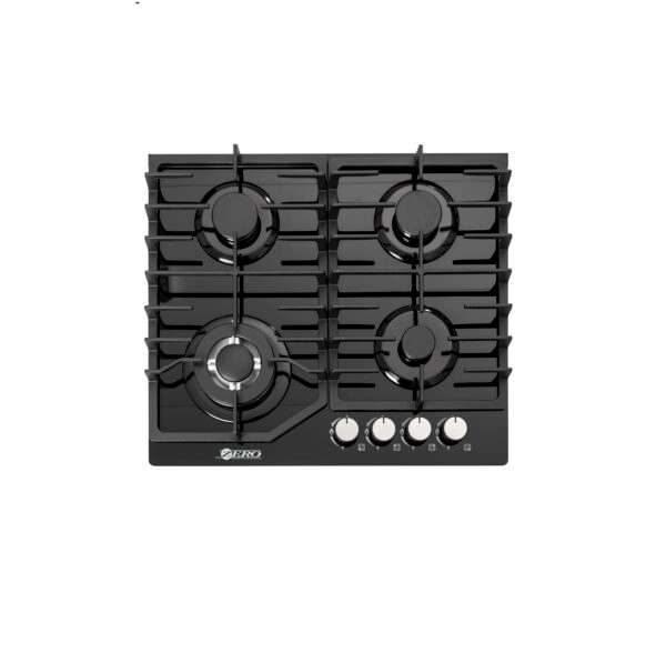 Zero 4 Burner Glass Top Gas Hob