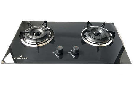 Digimark Glass Top Gas Stove - 2 Burner Digimark Glass Top Gas Stove - 2 Burner Digimark Glass Top