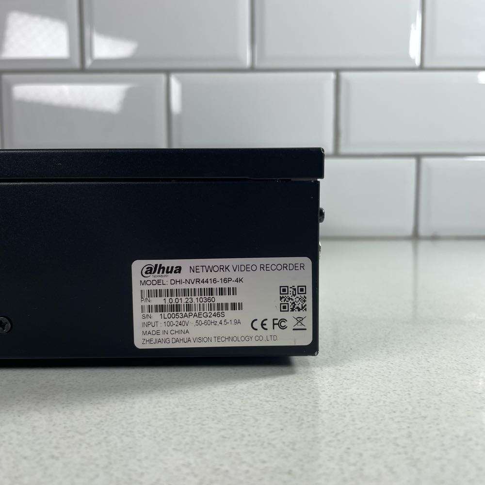 Dahua NVR 16 Channel