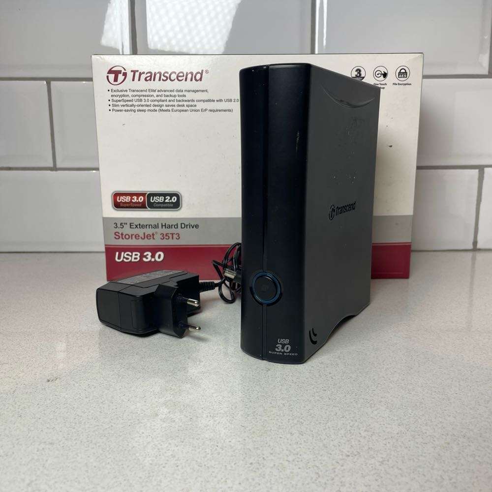 Transcend Storejet Hard Drive Enclosure